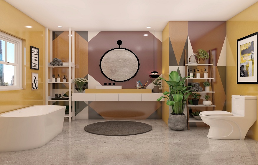 Designing a bathroom